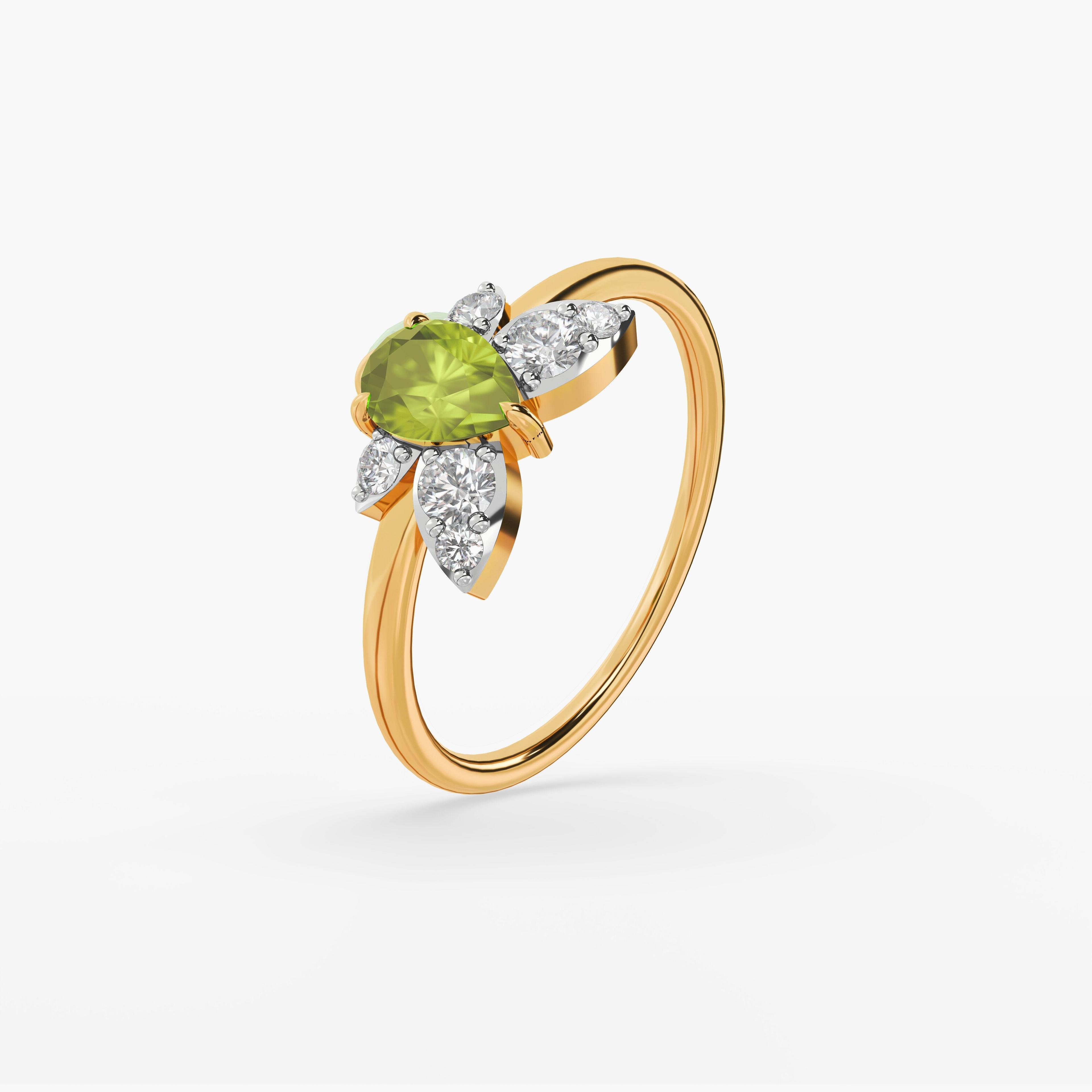 925 Sterling Silver Wild Grove Ring — studio view