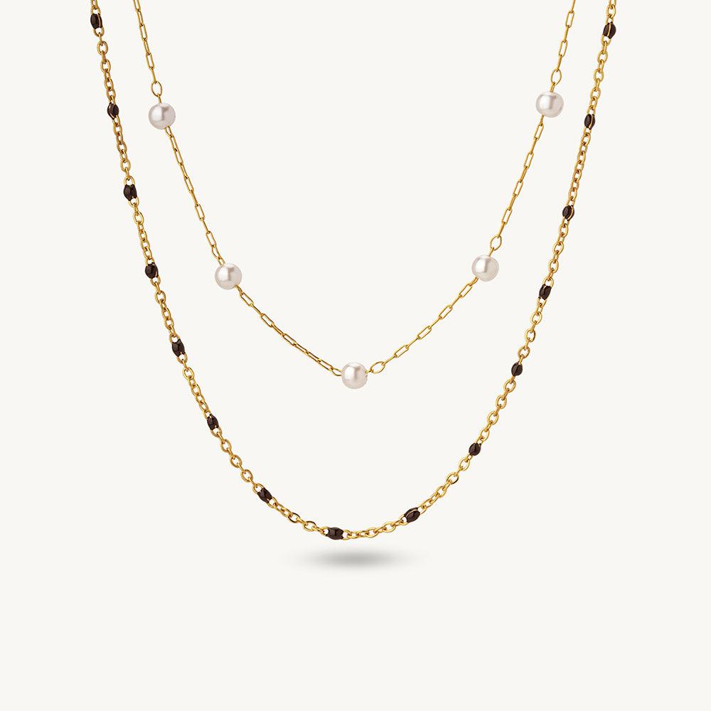925 Sterling Silver Charm Line Necklace — studio view